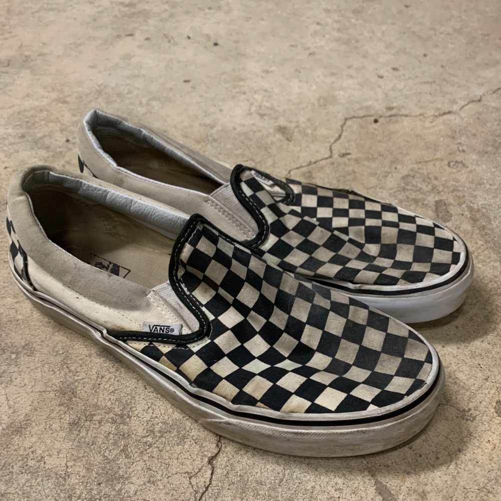Vans Classic Slip On Black & White Checker